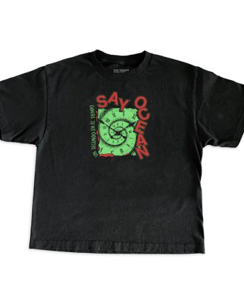 Un segundo en el tiempo - Playera negra